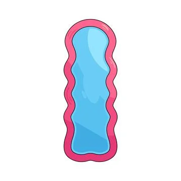 Illustration of mirror Stock Illustration