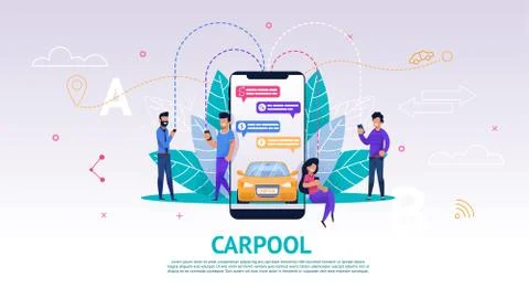 Illustration Mobile Application on Phone Screen Stock Illustration