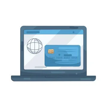 Illustration of mobile payment transaction Illustrazione stock