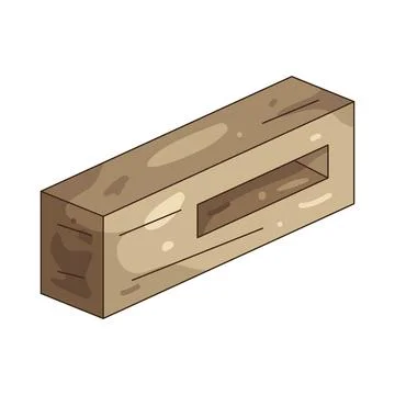 Illustration of Mortise Stock Illustration