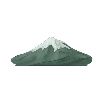 Illustration of mountain Stock Illustration