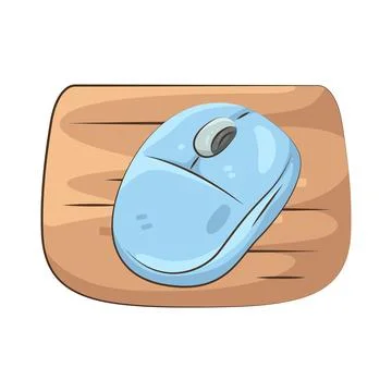 Illustration of mouse Illustrazione stock