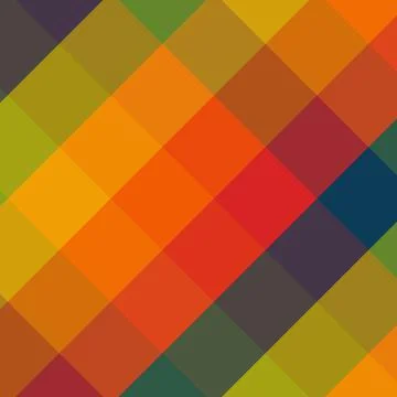 Illustration of multicolored geometric checks pattern Stock Photos