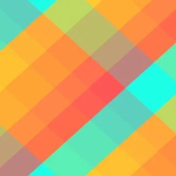 Illustration of multicolored geometric checks pattern Stock Photos