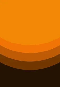 Illustration of multiple gradient orange circles with copy space 스톡 일러스트