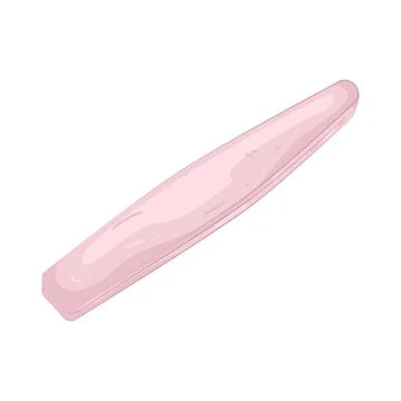 Illustration of nail file Illustrazione stock