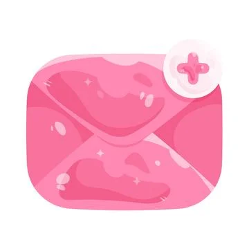 Illustration of new message Stock Illustration