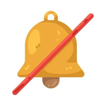 Illustration of No notification Stock Illustration
