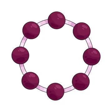 Illustration of Nodes 스톡 일러스트