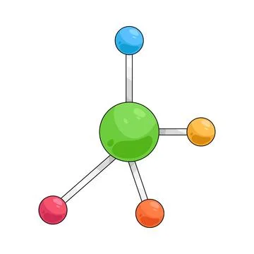 Illustration of Nodes 스톡 일러스트