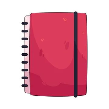 Illustration of notebook Stock Illustration