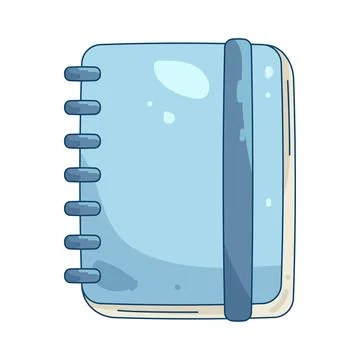 Illustration of notebook Stock Illustration
