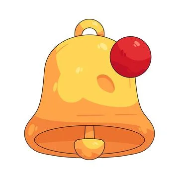 Illustration of notification bell Stock Illustration