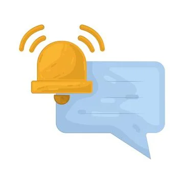 Illustration of notification Stock Illustration