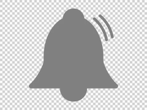 Illustration of a notification mark (bell icon) Stock Illustration