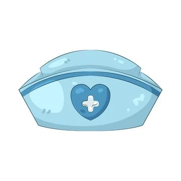 Illustration of nurse hat Stock Illustration