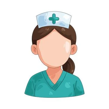 Illustration of nurse Stock Illustration