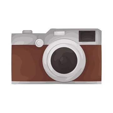 Illustration of old camera Stock Illustration