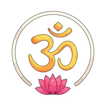 Illustration of Om symbol Stock Illustration
