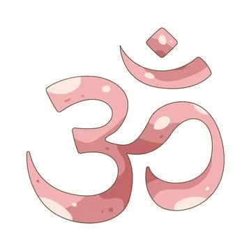 Illustration of Om symbol Stock Illustration
