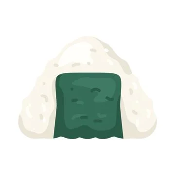 Illustration of Onigiri Stock Illustration