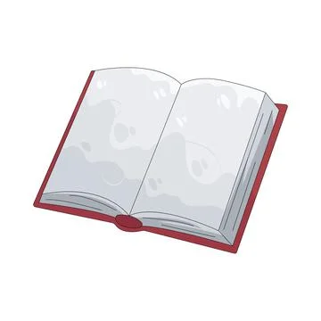 Illustration of open book 스톡 일러스트