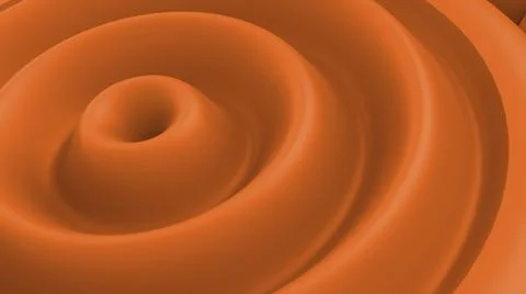Illustration of orange textured drops in background in pattern 3d render Stock Illustration