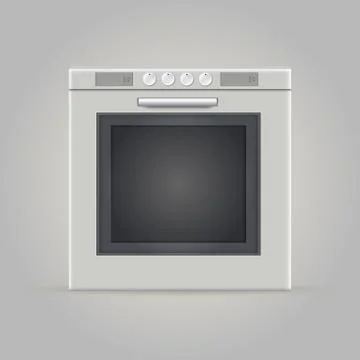 Illustration of oven Stock Illustration