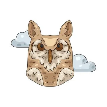 Illustration of Owl Stock Illustration