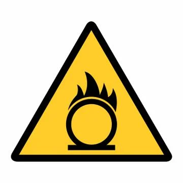 Illustration of oxidizer icon Stock Illustration