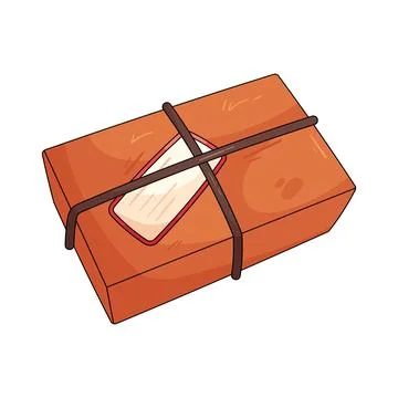 Illustration of package box Stock Illustration