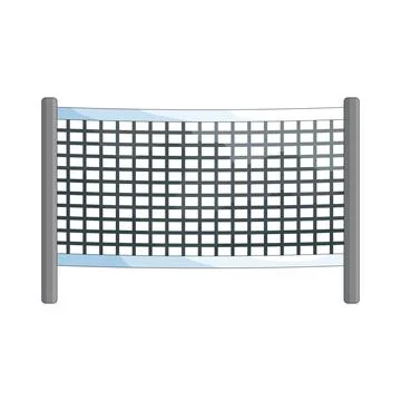Illustration of padel net Stock Illustration