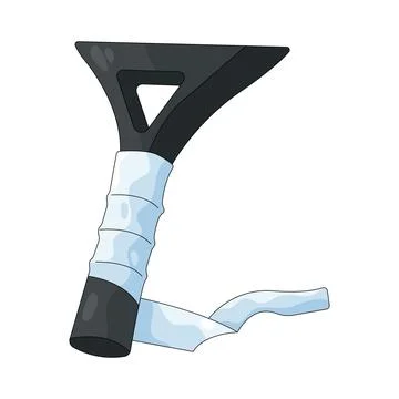 Illustration of padel racket grip Stock Illustration
