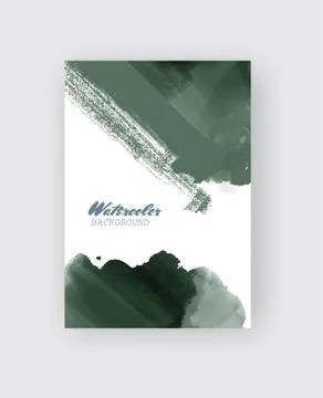 Illustration of painted grunge elements. Illustrazione stock