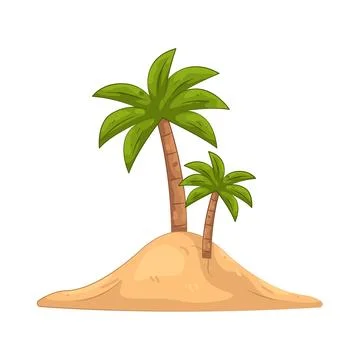 Illustration of palm tree Illustration