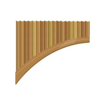 Illustration of pan pines on white background. Stock Illustration