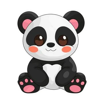 Illustration of panda Stock Illustration