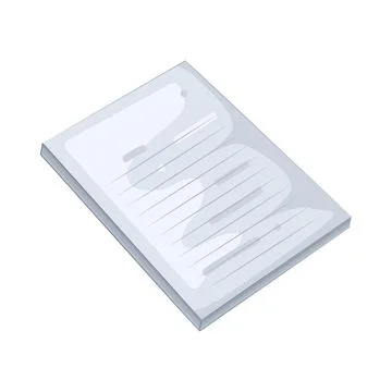 Illustration of Paper Stock Illustration