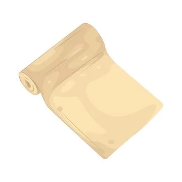 Illustration of paper roll Stock-Illustration