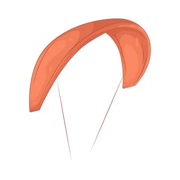 Illustration of parachute Stock Illustration