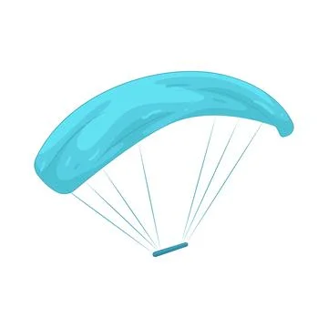 Illustration of parachute Stock Illustration