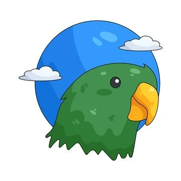 Illustration of parrot Stock Illustration