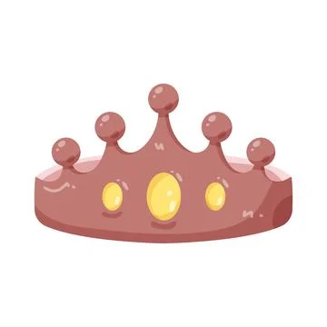 Illustration of party crown Stock Illustration
