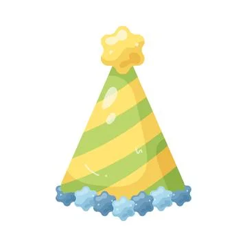 Illustration of party hat イラスト素材