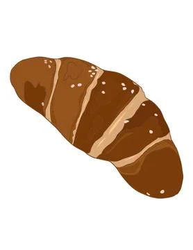 Illustration of pastry. Stock Illustration