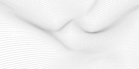 Illustration of the pattern of black lines on white background Illustration