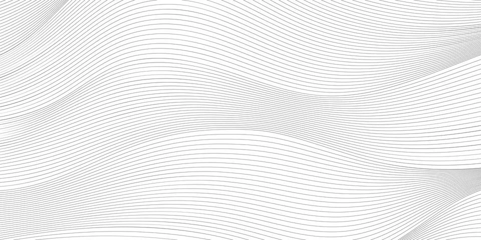 Illustration of the pattern of black lines on white background Stock Illustration