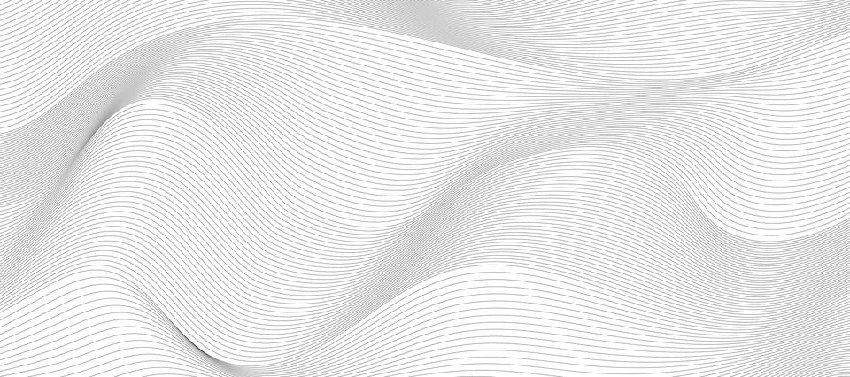 Illustration of the pattern of black lines on white background Illustrazione stock