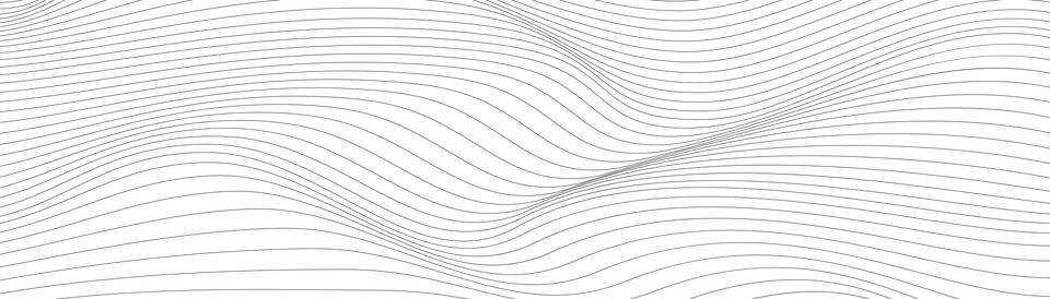 Illustration of the pattern of black lines on white background Stock Illustration