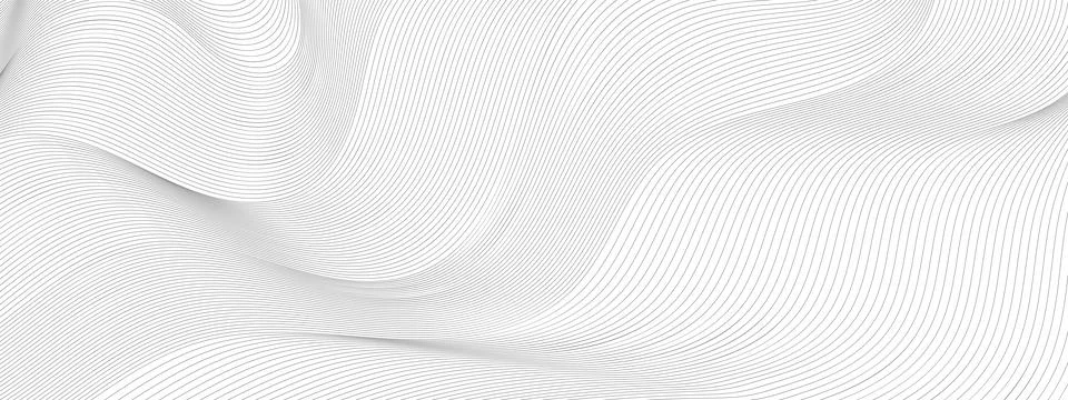 Illustration of the pattern of black lines on white background Stock Illustration